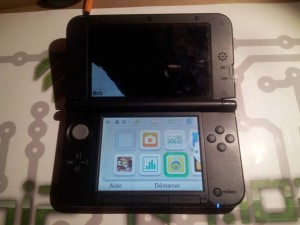 Nintendo 3DS XL écran LCD cassé