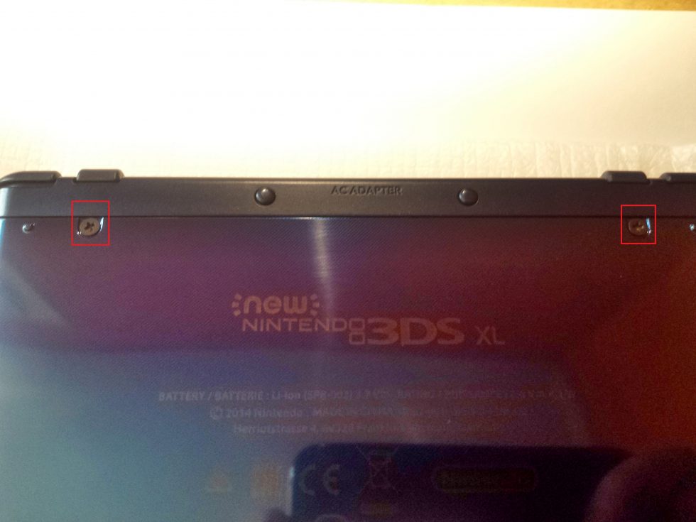 demontage new 3DS XL